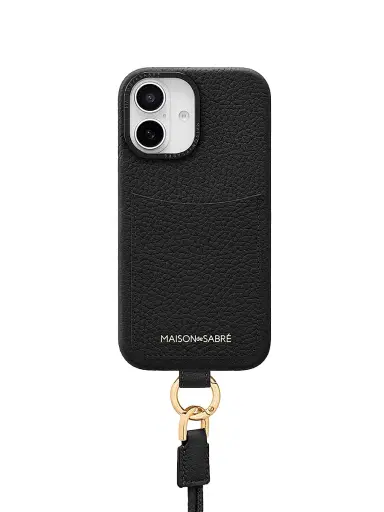 MAISON de SABRÉ Sling Phone Case (iPhone 16) - Black Caviar | Thumbnail 2