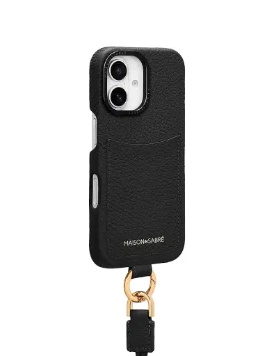 MAISON de SABRÉ Sling Phone Case (iPhone 16) - Black Caviar | Thumbnail 3