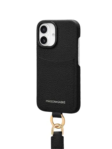 MAISON de SABRÉ Sling Phone Case (iPhone 16) - Black Caviar | Thumbnail 4