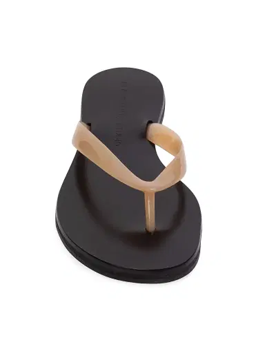 Black Suede Studio Women's Jeli Sandals - Terracotta Pvc - Size 10 | Thumbnail 3