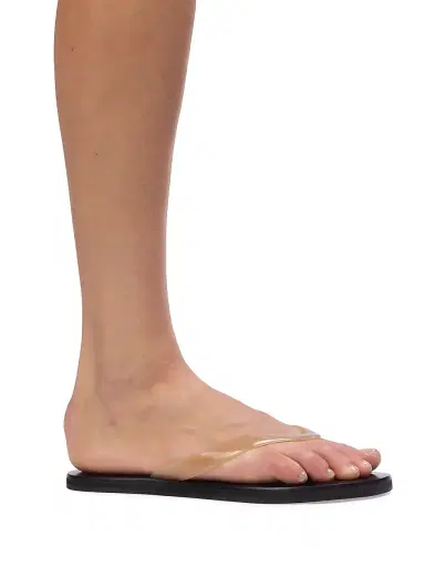 Black Suede Studio Women's Jeli Sandals - Terracotta Pvc - Size 10 | Thumbnail 5