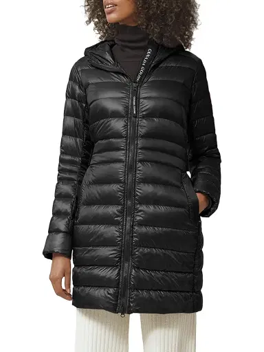 Canada Goose Women's Cypress Hooded Jacket - Black | Thumbnail 3
