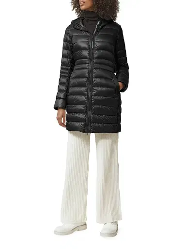 Canada Goose Women's Cypress Hooded Jacket - Black | Thumbnail 1
