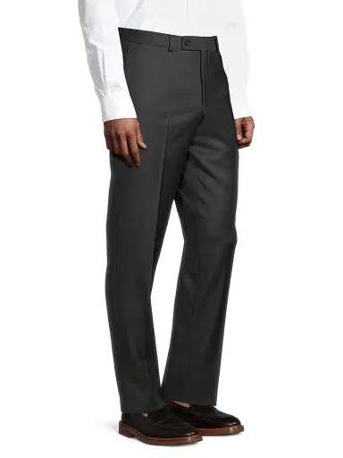 Saks Fifth Avenue Men's COLLECTION Wool Basic Pants - Black - Size 30 | Thumbnail 4 Saks Fifth Avenue Men's COLLECTION Wool Basic Pants - Black - Size 30 | Thumbnail 4