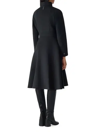 Mackage Women's Annia Wool Flared Wrap Coat | Thumbnail 4