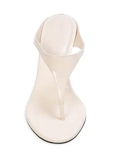 Black Suede Studio Women's Laurel 65MM Patent Mules - Coconut Patent Leather - Size 11 | Thumbnail 3