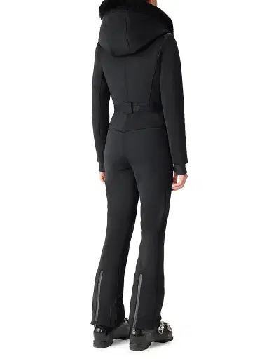 Mackage Women's Elle Shearling Trim Ski Suit - Black - Size XL | Thumbnail 3 Mackage Women's Elle Shearling Trim Ski Suit - Black - Size XL | Thumbnail 3
