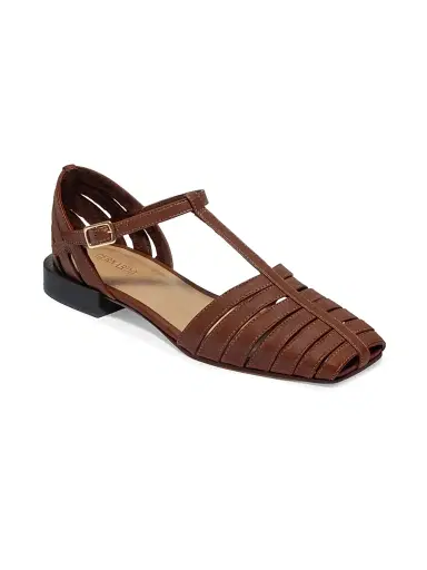 Bernardo Women's Brighton Fisherman Flat Sandals - Mahogany | Thumbnail 2