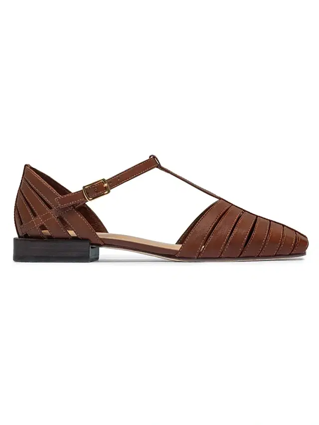 Bernardo Women's Brighton Fisherman Flat Sandals - Mahogany