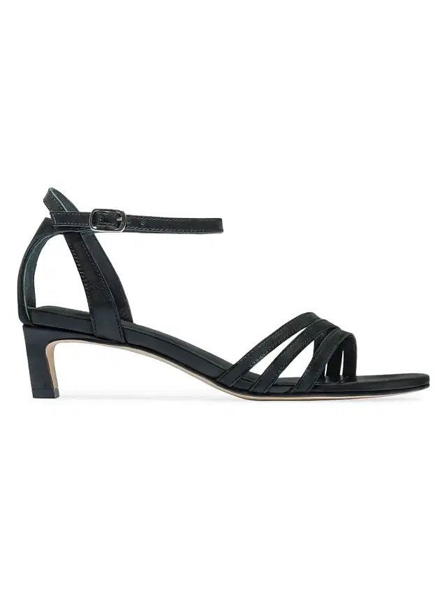 Bernardo Women's Lima Kitten Heel Sandals - Black