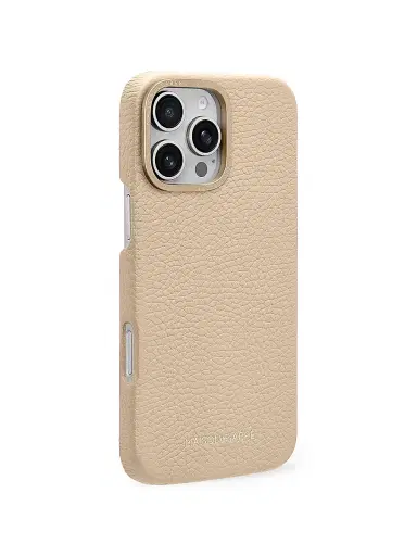 MAISON de SABRÉ Leather Phone Case (iPhone 16 Pro Max) - Saharan Beige | Thumbnail 3