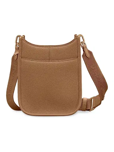 MAISON de SABRÉ Women's Mini Leather Saddle Bag - Sandstone Brown | Thumbnail 7