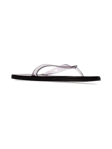 Black Suede Studio Women's Jeli PVC Flip Flops - Clear Pvc | Thumbnail 2