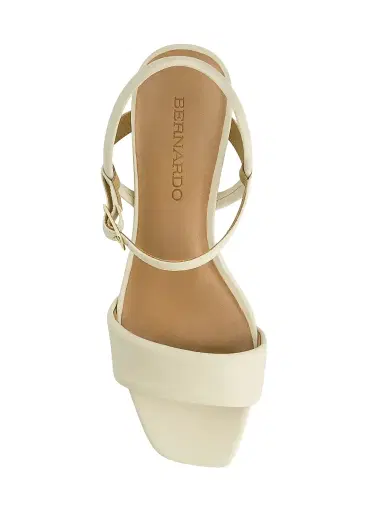 Bernardo Women's Canto Platform Heeled Sandals - Eggshell | Thumbnail 3