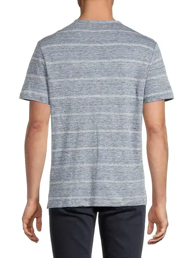 Robert Barakett Men's Folsom Striped T-Shirt - Blue - Size XXL | Thumbnail 5 Robert Barakett Men's Folsom Striped T-Shirt - Blue - Size XXL | Thumbnail 5