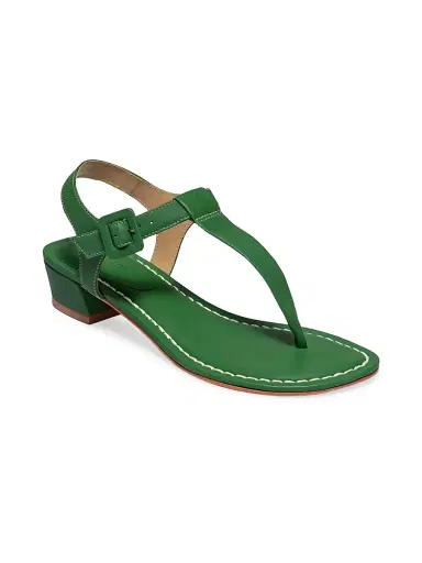 Bernardo Women's Goyara Demi Heel Sandals - Kelly Green - Size 6 | Thumbnail 2