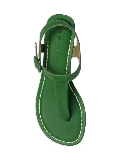 Bernardo Women's Goyara Demi Heel Sandals - Kelly Green - Size 6 | Thumbnail 3
