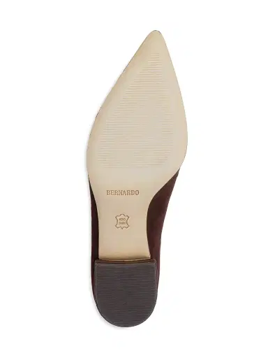 Bernardo Women's Milie Block Heel Pumps - Espresso - Size 11 | Thumbnail 4