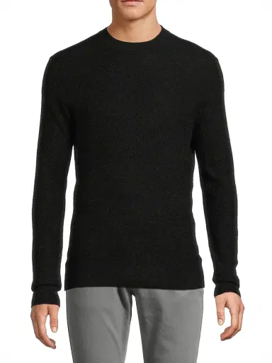 Robert Barakett Men's Watertown Crewneck Sweater - Black - Size XXL | Thumbnail 3