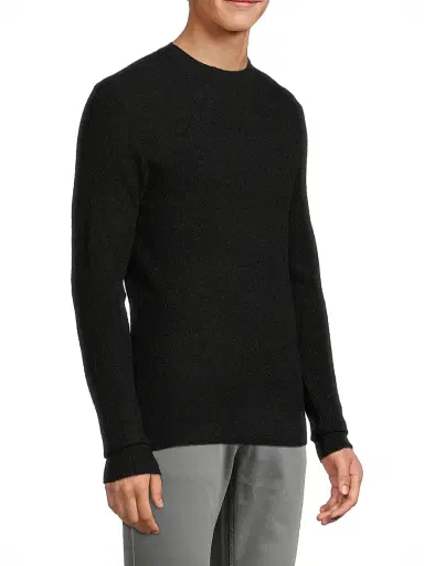 Robert Barakett Men's Watertown Crewneck Sweater - Black - Size XXL | Thumbnail 4