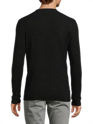 Robert Barakett Men's Watertown Crewneck Sweater - Black - Size XXL | Thumbnail 5