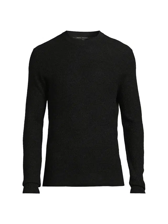 Robert Barakett Men's Watertown Crewneck Sweater - Black