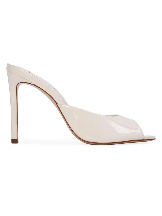 Women's Alessia Patent Mules - Coconut Patent