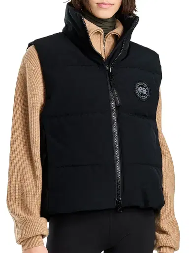 Canada Goose Women's Grandview Down Puffer Vest - Black Noir | Thumbnail 3
