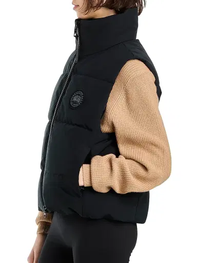 Canada Goose Women's Grandview Down Puffer Vest - Black Noir | Thumbnail 4