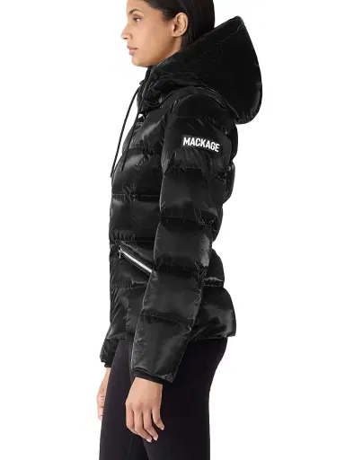 Mackage Women's Madalyn-Glo Quilted Jacket - Black - Size XXS | Thumbnail 3 Mackage Women's Madalyn-Glo Quilted Jacket - Black - Size XXS | Thumbnail 3