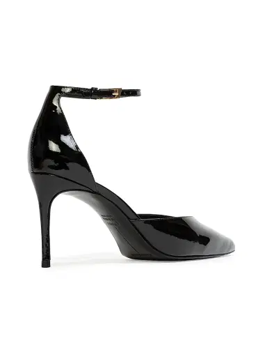 Black Suede Studio Women's Darcie 80MM Patent Pumps - Black Patent | Thumbnail 3 Black Suede Studio Women's Darcie 80MM Patent Pumps - Black Patent | Thumbnail 3
