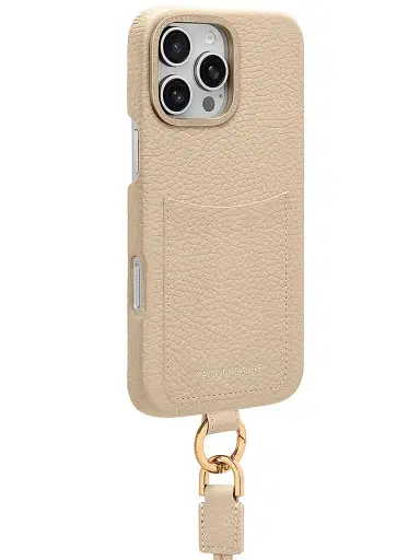 MAISON de SABRÉ Sling Phone Case (iPhone 16 Pro Max) - Saharan Beige | Thumbnail 3