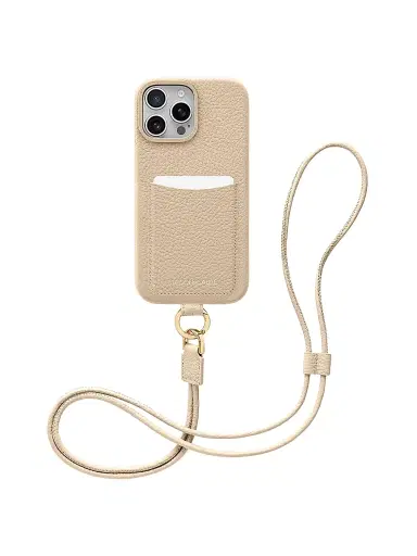 MAISON de SABRÉ Sling Phone Case (iPhone 16 Pro Max) - Saharan Beige | Thumbnail 1