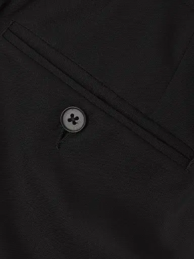Saks Fifth Avenue Men's COLLECTION Oslo Basic Wool Pants - Black - Size 44 | Thumbnail 6