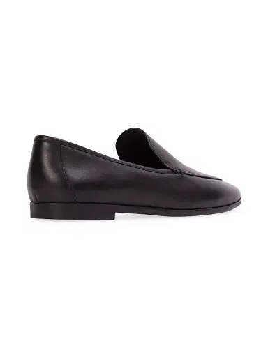 Black Suede Studio Women's Allie Leather Loafers - Black Leather | Thumbnail 5 Black Suede Studio Women's Allie Leather Loafers - Black Leather | Thumbnail 5