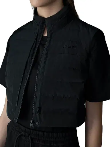 Mackage Women's Priscilla Mixed-Media Jacket - Black - Size XL | Thumbnail 6 Mackage Women's Priscilla Mixed-Media Jacket - Black - Size XL | Thumbnail 6