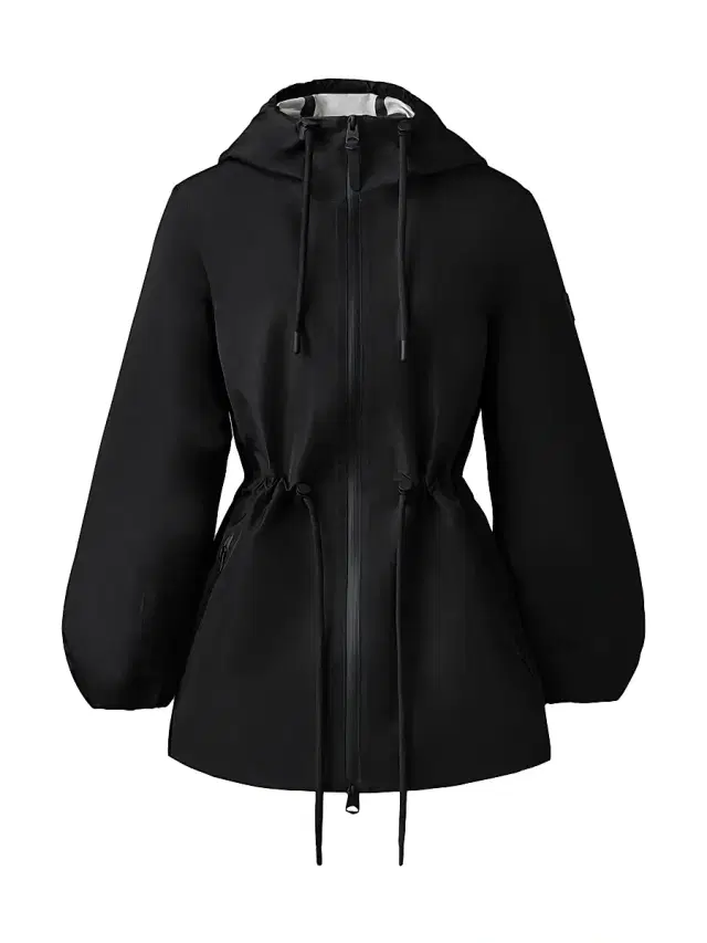 Women's Kalea-Z Rain Jacket - Black Trench