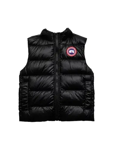 Canada Goose Little Kid's Puffer Down Vest - Black | Thumbnail 1 Canada Goose Little Kid's Puffer Down Vest - Black | Thumbnail 1