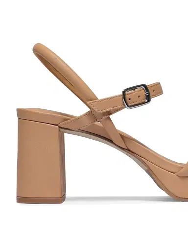 Bernardo Women's Canto Platform Heeled Sandals - Dune | Thumbnail 5