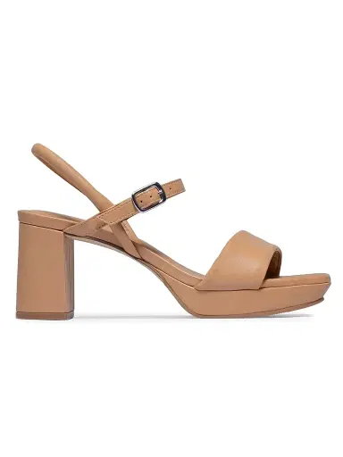 Bernardo Women's Canto Platform Heeled Sandals - Dune | Thumbnail 1