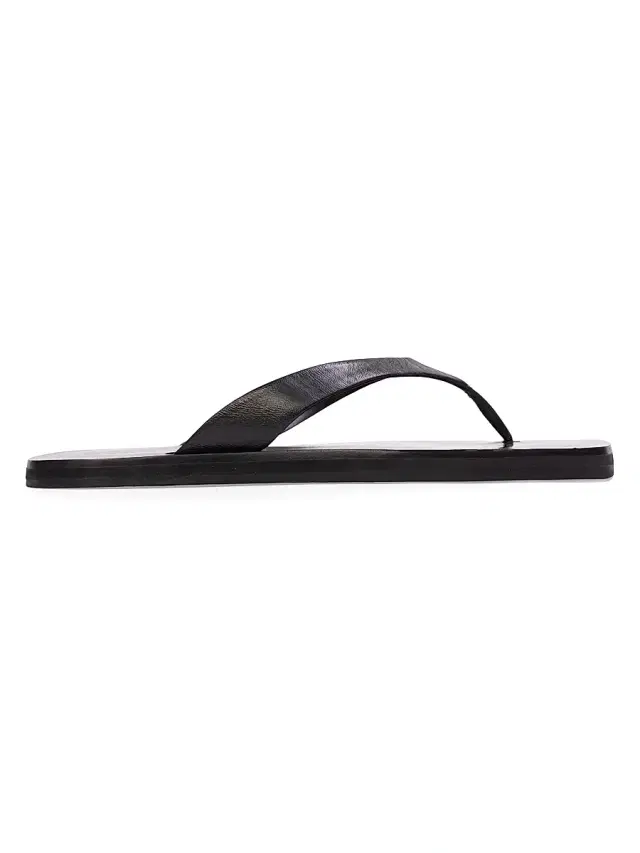 Black Suede Studio Women's Bae Sandals - Black Leather