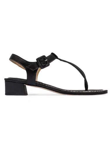Bernardo Women's Goyara Demi Heel Sandals - Black | Thumbnail 1