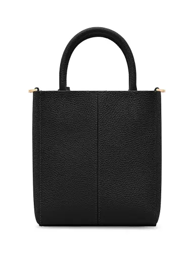 MAISON de SABRÉ Women's Mini Leather Soft Tote Bag - Rouge Noir | Thumbnail 5