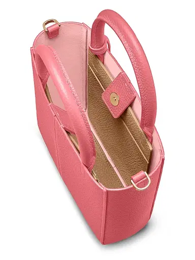 MAISON de SABRÉ Women's Mini Leather Soft Tote Bag - Candy Sandstone | Thumbnail 2