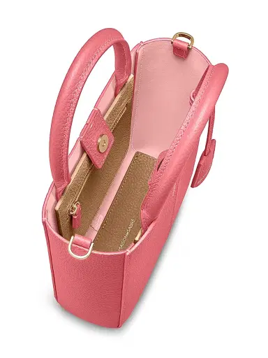MAISON de SABRÉ Women's Mini Leather Soft Tote Bag - Candy Sandstone | Thumbnail 4