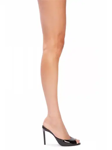 Black Suede Studio Women's Alessia Patent Mules - Black Patent | Thumbnail 2 Black Suede Studio Women's Alessia Patent Mules - Black Patent | Thumbnail 2
