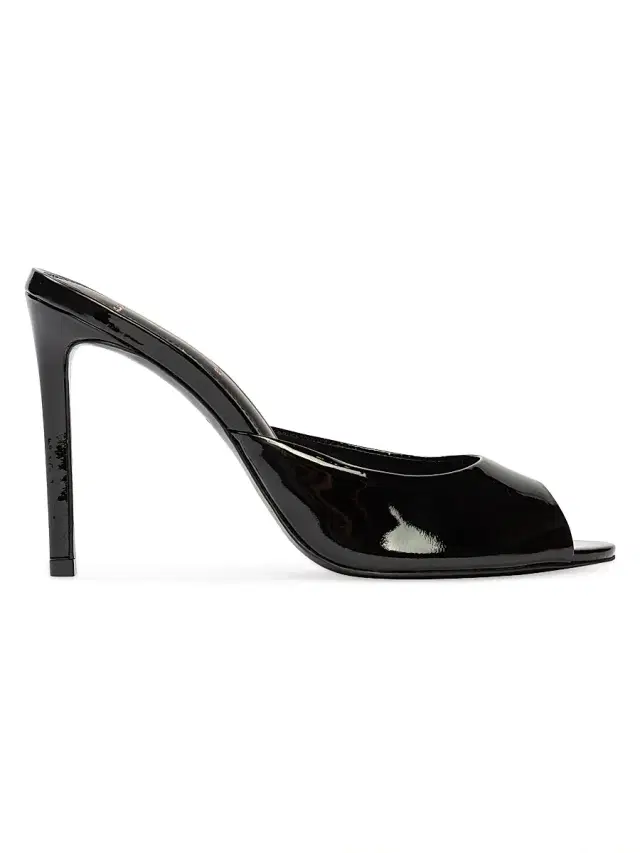 Women's Alessia Patent Mules - Black Patent Women's Alessia Patent Mules - Black Patent