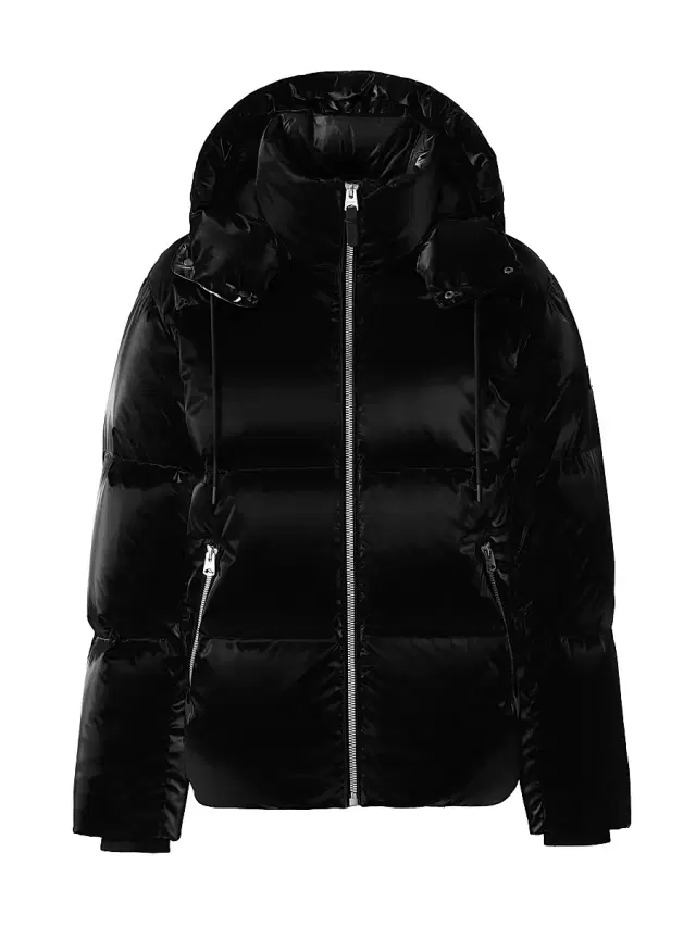 Men's Kent-GLO Hooded Puffer Jacket - Black