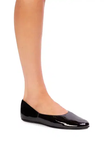 Black Suede Studio Women's Ezra Ballet Flats - Black Patent - Size 9 | Thumbnail 6 Black Suede Studio Women's Ezra Ballet Flats - Black Patent - Size 9 | Thumbnail 6