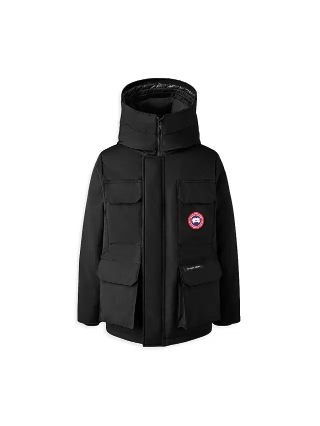 Little Girl's & Girl's Expedition Parka - Black